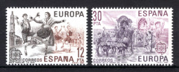 (B) Spanje CEPT 2498/2499 MNH** 1981 - 1981