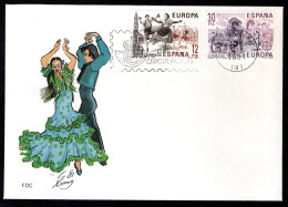 (B) Spanje CEPT 2498/2499 FDC 1981 - 1981