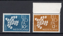 (B) Nederland CEPT 765/766 MNH - 1961 -1 - 1961
