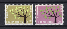 (B) Luxemburg CEPT 657/658 MNH - 1962 - 1962