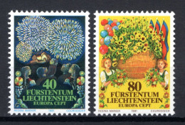 (B) Liechtenstein CEPT 764/765 MNH** 1981 - 1981