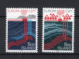 (B) IJsland CEPT 598/599 MNH - 1983 - 1983