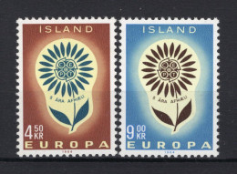 (B) IJsland CEPT 385/386 MNH - 1964 - 1964