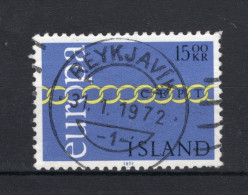 (B) IJsland CEPT 452° Gestempeld 1971 - 1971