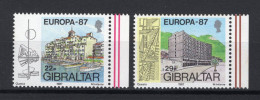 (B) Gibraltar CEPT 519/520 MNH - 1987 - 1987