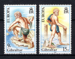 (B) Gibraltar CEPT 416/417 MNH** 1981 - 1981