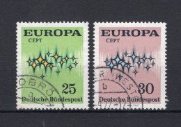 (B) Duitsland CEPT 716/717° Gestempeld 1972 - 1972