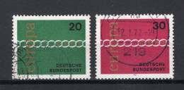 (B) Duitsland CEPT 675/676° Gestempeld 1971 - 1971