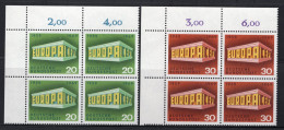 (B) Duitsland CEPT 583/584 (4 St) MNH - 1969 - 1969