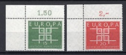 (B) Duitsland CEPT 406/407 MNH - 1963 -1 - 1963