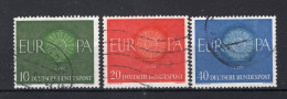 (B) Duitsland CEPT 337/339° Gestempeld 1960 - 1960