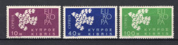 (B) Cyprus CEPT 197/199 MNH - 1961 - 1961
