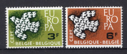 (B) België CEPT 1253/1254 MNH - 1961 - 1961