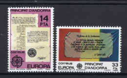 (B) Andorra (Spaanse Post) CEPT 153/154 MNH - 1982 - 1982