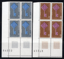 (B) Andorra (Franse Post) CEPT 208/209 (4 St) MNH - 1969 - 1968