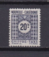 NOUVELLE-CALEDONIE 1948 TAXE N°48 NEUF** - Impuestos