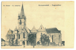 RO 86 - 23300 SIBIU, Evangelical Church, Romania - Old Postcard - Unused - 1917 - Rumänien