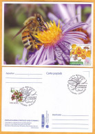 2024 Moldova  MAXICARD Special Postmark „World Bee Day”,Insects, Honeybees - Honeybees