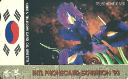 South Korea: Korea Telecom - 1993 Intl Phonecard Exhibition '93 Hong Kong - Corea Del Sud