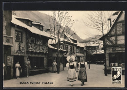 AK Chicago, IL, A Century Of Progress 1934, Black Forest Village  - Exhibitions