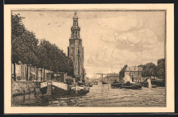 Künstler-AK Leipzig, Weltausstellung Für Buchgewerbe Und Graphik 1914, Uferpartie Mit Booten  - Expositions