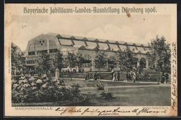 AK Nürnberg, Bayerische Jubiläums-Landes-Ausstellung 1906, Maschinenhalle  - Exhibitions