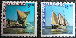 (dcth-023) Madagascar Mi Nrs. 773-774 - Bateaux