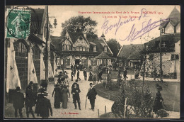 AK Roubaix, Exposition Internationale Du Nord De La France 1911, Un Coin Du Village Flamand, Ausstellung  - Expositions