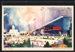 AK A Century Of Progress, Agriculture And Dairy Buildings, Ausstellung, 1933  - Exhibitions