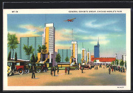 AK Chicago, World`s Fair 1933, General Exhibits Group, Ausstellung  - Exhibitions