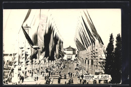 AK Chicago, World`s Fair, Avenue Of Flags, Ausstellung  - Exhibitions