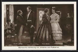 AK Bismarck`s Verlobung Mit Johanna Von Puttkamer, Filszene Aus Dem Bismarck-Film  - Historical Famous People