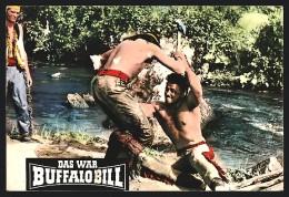 AK Das War Buffalo-Bill, Filmszene Am Ufer  - Actores