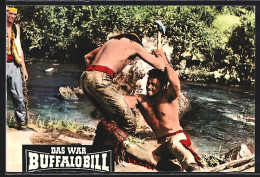 AK Häuptling Gelbe Hand Attackiert Buffalo Bill Mit Einem Tomahawk  - Schauspieler