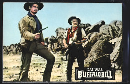AK Filmszene Aus Buffalo Bill, Buffalo Bill Erfhärt Das Die Rothäute Mit Modernen Gewehren Ausgestattet Sind  - Schauspieler