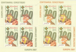 Romania 2007 - Europa CEPT , Scouting , MNH , Mi.6190,6191 - Unused Stamps