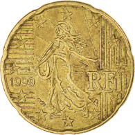 Monnaie, France, 20 Euro Cent, 1999 - Francia