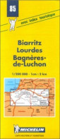 Carte Routière : Biarritz - Lourdes - Luchon 85 1/200000 - Autres & Non Classés