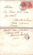 Allemagne - Lettre Poststempel Strasburg (Els) Neudorf 1910 - Autres & Non Classés
