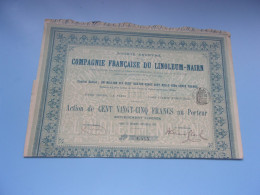 COMPAGNIE FRANCAISE DU LINOLEUM NAIRN (1899) - Otros & Sin Clasificación