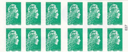Marianne D'Yseult YZ. Carnet De 12 Timbres N° Y&T 1598-C6 Neuf** (MG) - Moderne : 1959-...