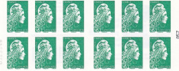 Marianne D'Yseult YZ. Carnet De 12 Timbres N° Y&T 1598-C8 Neuf** (MG) - Moderne : 1959-...