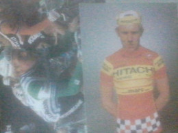 CYCLISME  - WIELRENNEN- CICLISMO : 2 CARTES ETIENNE DE WILDE 1982 +1986 - Cyclisme