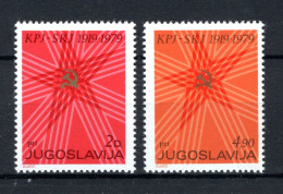 JOEGOSLAVIE Yt. 1665/1666 MNH 1979 - Ongebruikt