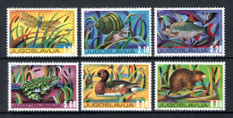 JOEGOSLAVIE Yt. 1529/1534 MNH 1976 - Unused Stamps