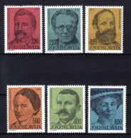 JOEGOSLAVIE Yt. 1498/1503 MNH 1975 - Unused Stamps