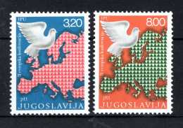 JOEGOSLAVIE Yt. 1469/1470 MNH 1975 - Unused Stamps
