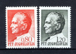 JOEGOSLAVIE Yt. 1368/1369 MNH 1972 - Unused Stamps