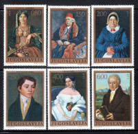 JOEGOSLAVIE Yt. 1325/1330 MNH 1971 - Unused Stamps