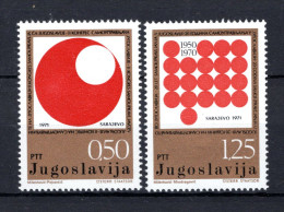JOEGOSLAVIE Yt. 1303/1304 MNH 1971 - Unused Stamps